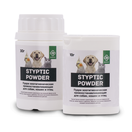 Пудра кровоостанавливающая Styptic powder 10г